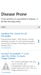 Mobile Screenshot of diseaseprone.fieldofscience.com