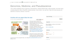 Desktop Screenshot of genome.fieldofscience.com