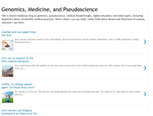 Tablet Screenshot of genome.fieldofscience.com